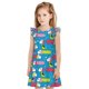 thumbnail image 1 of Balery Color Dachshund Dog Camisón de princesa para niñas, pijama de algodón con mangas abullonadas, suave y bonito.-X-Large, 1 of 6