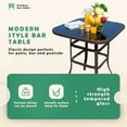 thumbnail image 2 of Vineego Patio Height Bar Table, 2 of 3