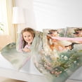 thumbnail image 4 of Manfei Cartoon Animal Penguin Boy Girl 2pcs Bedding Comforter Set,Flower Butterfly Twin Comforter Sets,Floral Wildlife Breathable Bedding Set,Super Cozy Room Decor,Reversible, 4 of 8