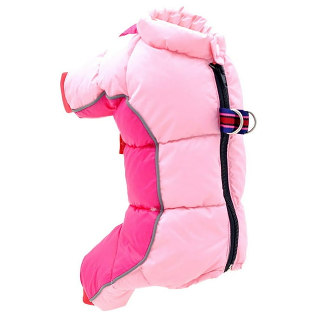 Dsscvnef Veste Matelassée pour Chien Imperméable Manteau Chaud d'Hiver pour Petites Moyennes Grandes Races