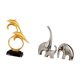 thumbnail image 5 of Figura de delfín,Colección de adornos de escritorio con figuras de delfines,Estatua de elefante,Estatuas de elefantes de cerámica,figuras de elefantes,decoración,Decoración del hogar, 5 of 8