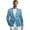 Blue Leopard Print, variant on Piano Pattern Design Lightweight Slim Fit Casual Blazer for Men Suit Jacket Sport Coat, Solid Polyester Men's Blazer Casual Sport Coats Suit Jacket for Office Business