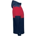 thumbnail image 5 of Holloway Sportswear 2XL SeriesX Jacket Navy/Scarlet 229528, 5 of 5