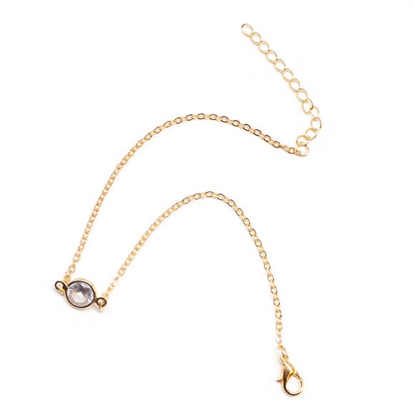 Qarigey Tobillera ajustable Universal resistente oro plata joyería delicada accesorio de moda pulseras de tobillo cadenas de pie para mujer oro Type3 NO3 Qarigey AP009832-01