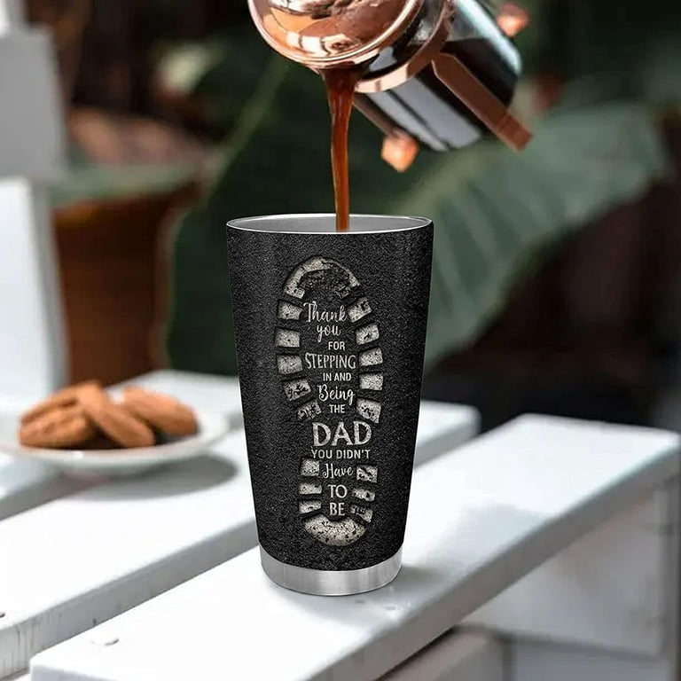 Thermo Mug Coffee Mug the Adventure Begins Coffee to Go Mug Gift for Dad,  for Him, Father's Day Insulated Thermo Mug 