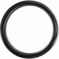 thumbnail image 2 of Black Titanium 8mm Beveled-edge Band Ring With Wood Inlay Size 9.5 Ring for Women and Men, 2 of 2
