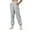 Gray, variant on Aloohaidyvio Sweatpants for Women Casual Athletic Workout Pants Cinch Bottom Sweat Pants Stretch Soft Lounge Pants with Pockets