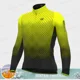 thumbnail image 3 of AIE - Jersey de ciclismo de invierno para hombre, chaqueta térmica de manga larga con forro polar y cremallera completa para ciclismo de montaña, abrigo para clima frío, resistente a la intemperie, 3 of 5