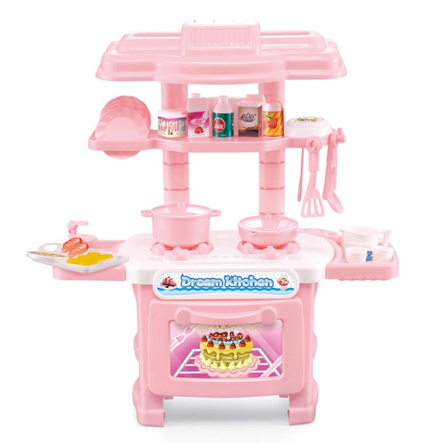Kids Kitchen Toys Pretend Play Pretend play tableware sets Cooking Toys Tableware Sets Baby Toddlers Kitchen Simulation Toys