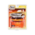 thumbnail image 1 of Modelo de Coche Fundido a Presión 1/64 Auto World Chevrolet Impala SS Convertible Amarillo Con Gráficos Lowriders, 1 of 1