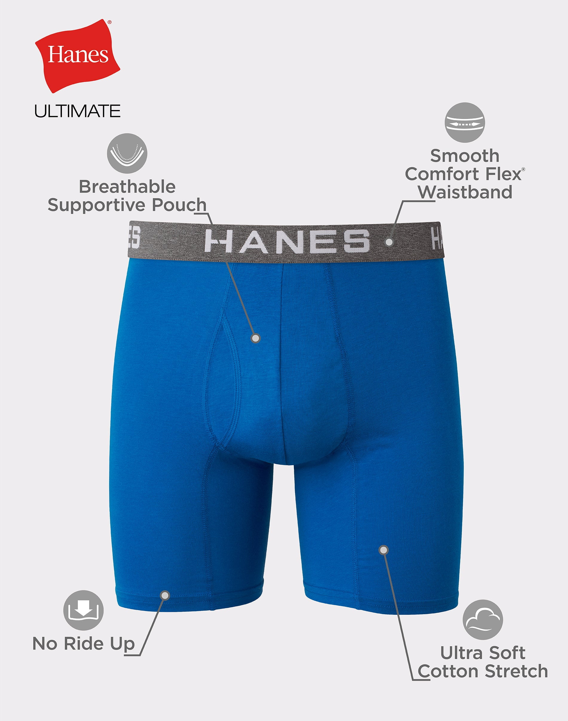 Other Men's Accessories - Supreme®/Hanes® Boxer Briefs (4 Pack), 99HAA36  UPC: 0888977026243