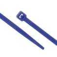thumbnail image 2 of Secure Cable Ties 4 Inch Blue Miniature Cable Tie - 500 Pack, 2 of 5