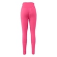 thumbnail image 3 of 3D Anti Cellulite Leggings Tummy Shaping Pants Lightweight Slim Fit Pants Smile Contour Activewear Tights No Front Seam Leggings Resistance Band Leggings Tummy Control Compression Pants Hot Pink S, 3 of 6