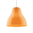 thumbnail image 1 of TISHITA Colorful Hanging Light Ceiling Pendant Lampshade Cover Chandelier Shade Orange B-Orange, 1 of 8