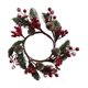 thumbnail image 2 of Anillo De Vela Navideño, Decoración Artesanal Para Cumpleaños, Aniversarios Y Puertas. Elegante A, 2 of 9