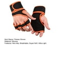 thumbnail image 7 of 1 Pair Sport Gloves Breathable Ultra-Light Wear-resistant Easy-wearing Washable Protect Hand Silicone Men Women Weight Lifting Exercise Gloves for Outdoor, 7 of 7