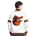 thumbnail image 2 of Men's-Starter  White Baltimore Orioles Cooperstown Scout Full-Snap Varsity Jacket, 2 of 2