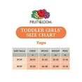 thumbnail image 3 of Fruit of the Loom Girls' Undershirts (Camis & Tanks), Toddler Tank-10 Pack-Assorted, 4T/5T, 3 of 3