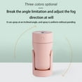 thumbnail image 5 of Hgallory Mini USB Portable Humidifier with Light, Head Shaking 260ml Quiet Desktop Humidifiers for Bedroom, 50ml/h Spray Volume Atomizing, 2 Spray Modes, Auto Shut-Off, 1PC, Pink, 6"x3"x3", 5 of 7