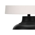 thumbnail image 3 of Monarch Specialties Lighting, 26"h, Table Lamp, Black Metal, Ivory / Cream Shade, Transitional, 3 of 6