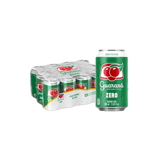Guarana Antarctica Drink - 12 Pack 350ml Cans - Walmart.com