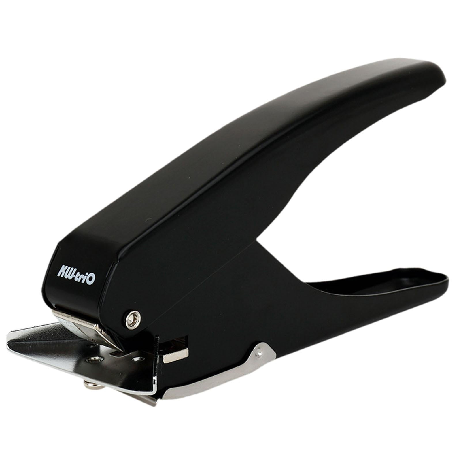 Sharprepublic Handheld Badge Hole Puncher Paper Punch Hand Tool Heavy Duty Multiuse Hole Punch