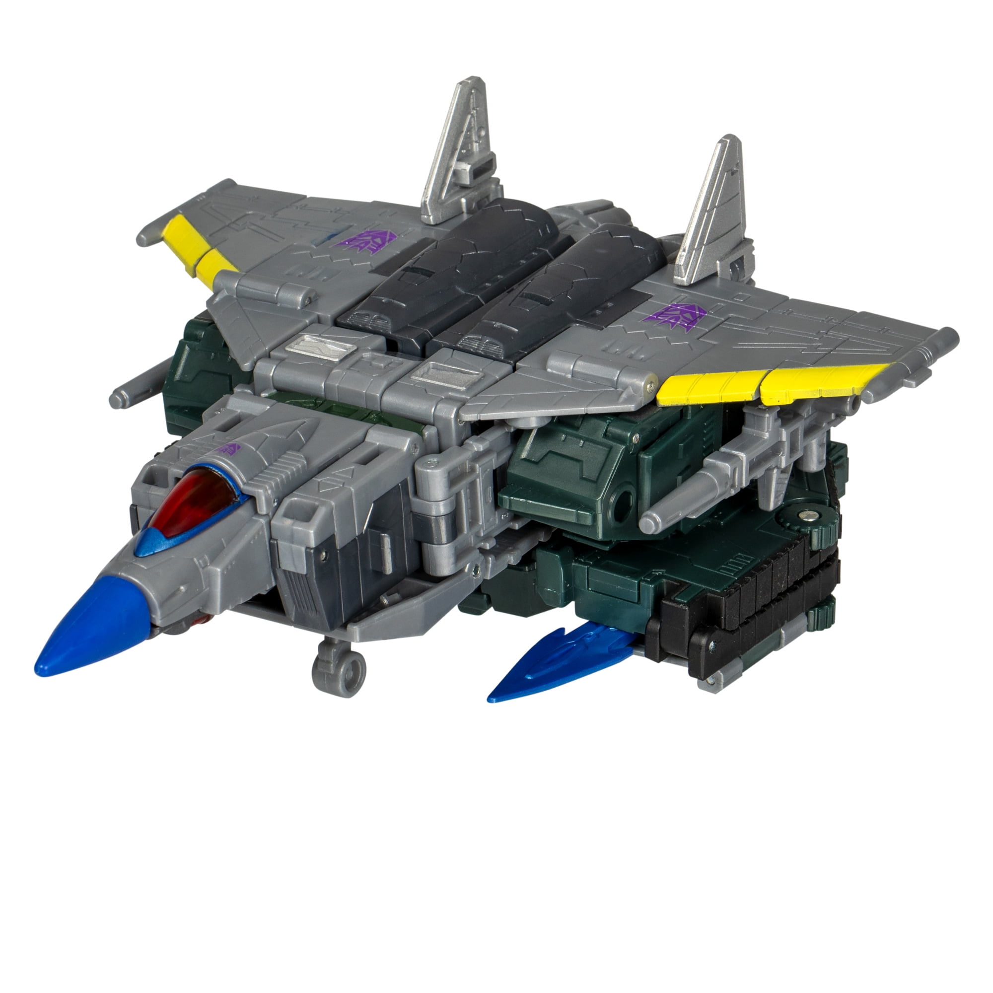Transformers Legacy United Leader Class Overcharge 7.5” Action Figure, 8+