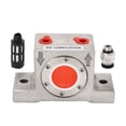 thumbnail image 2 of Pneumatic Air Vibrator, Practical Inlet Outlet Thread G1/8in Rugged 304 Stainless Steel Corrosion Resistance Stable Pneumatic Turbine Oscillator  For Workshop, 2 of 8