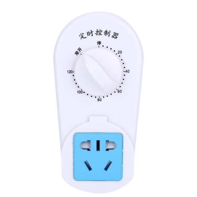 Temporizador de ventilador de bomba AC 220V 10A, interruptor de tiempo mecánico, enchufe de Control de cuenta atrás, enchufe de plástico de 120Min AU