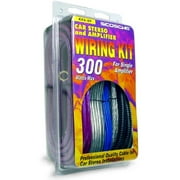 Scosche 300-Watt Car Amp Wiring Kit, KPA8P