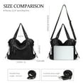 thumbnail image 7 of KALUNMA Tote Bag for Women Leather Shoulder Bags Fashion Hobo Bags Large Purse and Handbags with Adjustable Shoulder Strap, 7 of 7