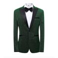 thumbnail image 1 of WEAIXIMIUNG Carnaval Masculin Brillant Coupe Ajustée Veston Mariage Spectacle Robe Homme Complet, 1 of 4