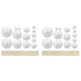 thumbnail image 2 of pdqouc DIY Solar System Model Kit, Includes 28 Polystyrene Balls and 20 Bamboo Sticks for Building Planets, Hands-On Science Project for School and Astronomy Education, 2 of 5