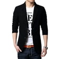 thumbnail image 3 of Traje de dos botones de primavera y otoño para hombre, estilo entallado, traje pequeño, chaqueta de algodón para hombre, talla grande, estilo único, estilo occidental, moda, 3 of 6