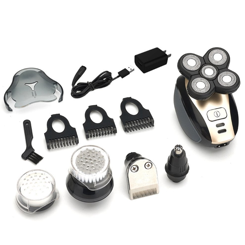 Skull Shaver,Electric Shaver for Men,5 in 1 Head Shavers for Bald Men