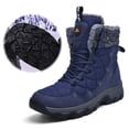 thumbnail image 1 of Zapatos Senderismo Botas Montaña Impermeables Con Aislamiento para Exteriores Hombre (46) Azul, 1 of 9