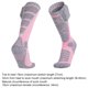 thumbnail image 2 of Calcetines térmicos eléctricos unisex Calcetines eléctricos transpirables para ciclismo de esquí de invierno, 2 of 9