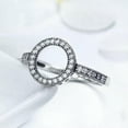 thumbnail image 2 of QQTDFG 925 Silver Plated Round Cut Zirconia Rings Women Wedding Jewelry Gifts Size 6-10-#1-7, 2 of 3