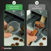Cassida C300 Coin Counter/Sorter with a 300 Coins Per Minute Speed | Printing Compatible | Quickload Technology