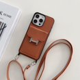 thumbnail image 2 of H Card Bag Leather Crossbody Iphone Case,iPhone 14 Pro, 2 of 6