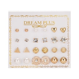 10 Paires De Boucles D'Oreilles Pendantes De Noël Pour Femmes Arbre De