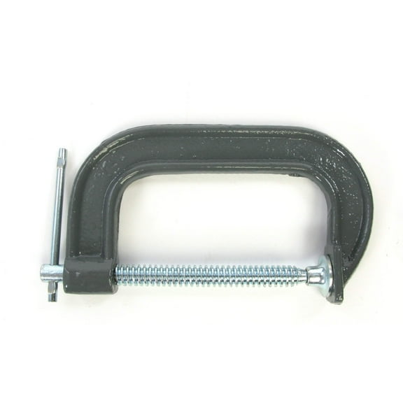 Clamp - C Clamp, Steel Construction, 4 Inch Size.