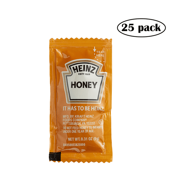 アソート  はにーてぃん  9.29 Heinz Honey Portion Packets 0.31oz (9g) Each, Pure Grade A Single