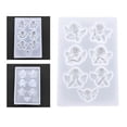thumbnail image 4 of Molde de silicona creativo para llaveros de resina accesorios de Yuyangstore Molde de silicona, 4 of 8