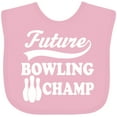 thumbnail image 3 of Inktastic Future Bowling Champ Childs Bowler Boys or Girls Baby Bib, 3 of 4