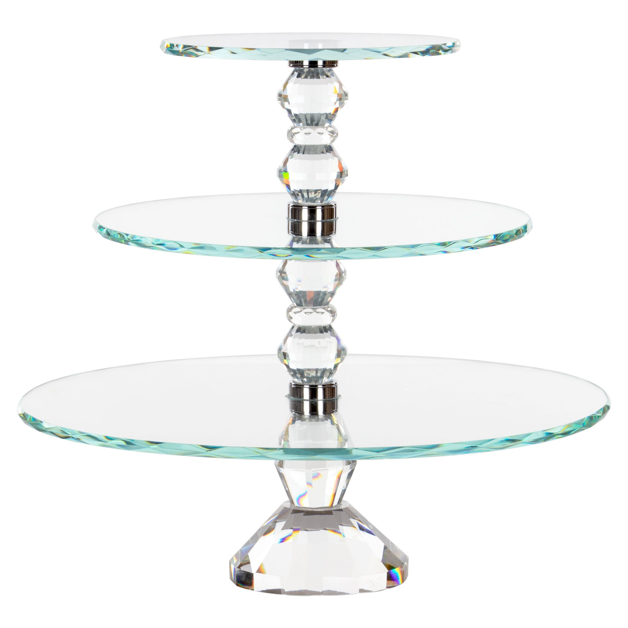 Solid Crystal Cake Stand 