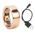 thumbnail image 2 of Anillo Inteligente de Oro Rosa, Monitor de Sueño Resistente Al Agua, Rastreador de Salud, Anillo de Fitness Inteligente de Cerámica de Aluminio con temperatura, Paso, PARA, 2 of 7