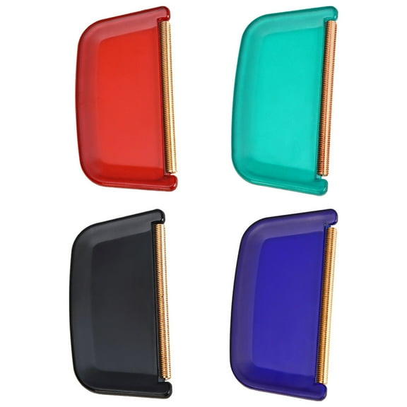 4 Pcs Manual Fabric Lint Remover Scraper for Carpet Clothes Cleaner Fluff Shaver Wool Sweaters Portable Tool