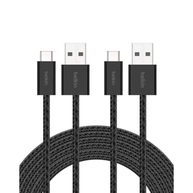 Cable USB-A a USB-C trenzado Belkin de 3 m para iPhone y más