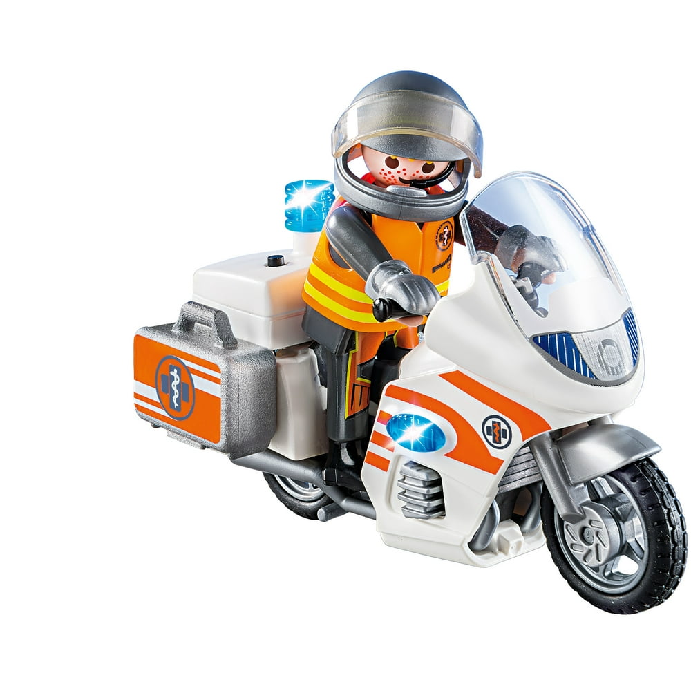 PLAYMOBIL Emergency Motorbike - Walmart.com - Walmart.com